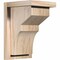 Ekena Millwork Monterey Smooth Corbel w/Backplate, Douglas Fir, 7 1/2"W x 8"D x 12"H COR08X08X12MON01SDF - alternate 1
